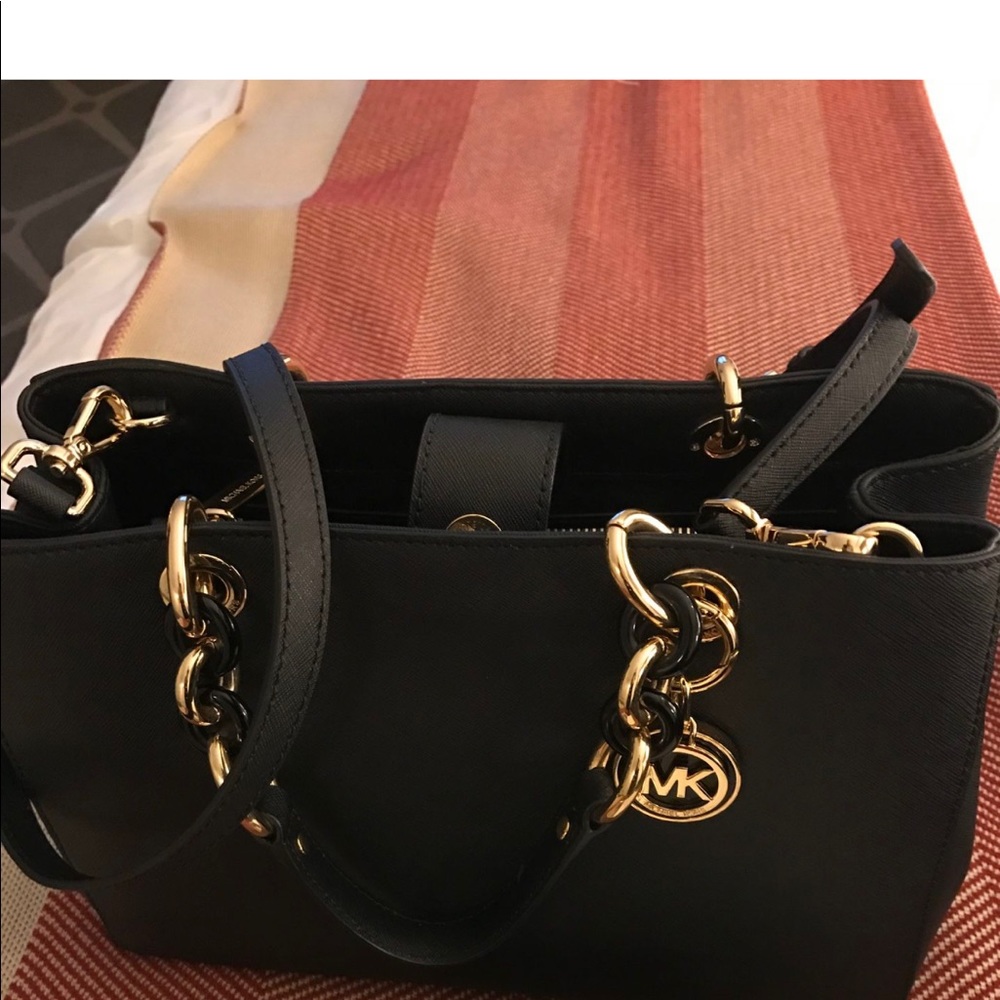 Michael Kors Black Tote Purse